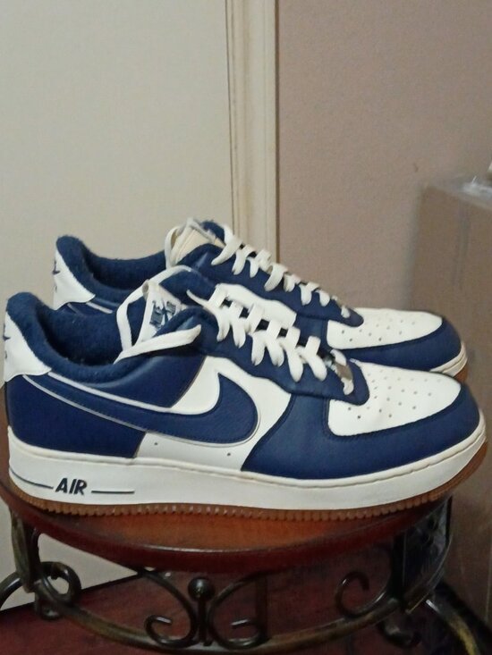 Nike Other - Nike Air Force 1 07 LV8 College Pack Midnight Navy DQ7659-101 Men's Shoes Sz 12